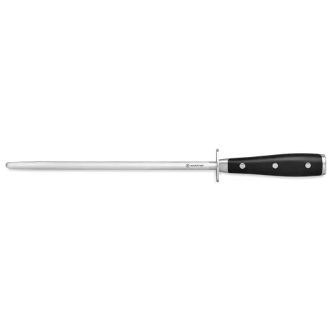 Wusthof Classic Ikon 10" Acciarino Affilacoltelli Lama Lunga