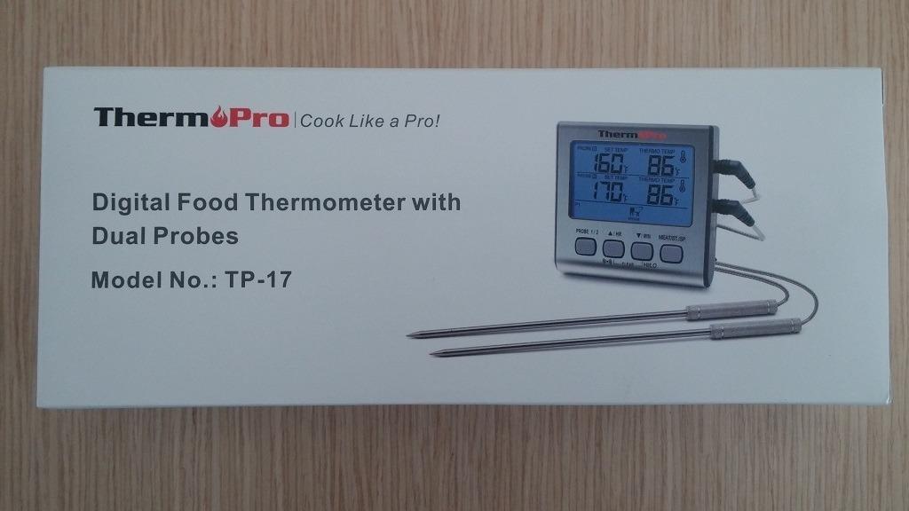 ThermoPro TP17 termometro cucina digitale doppia sonda 2 sonde