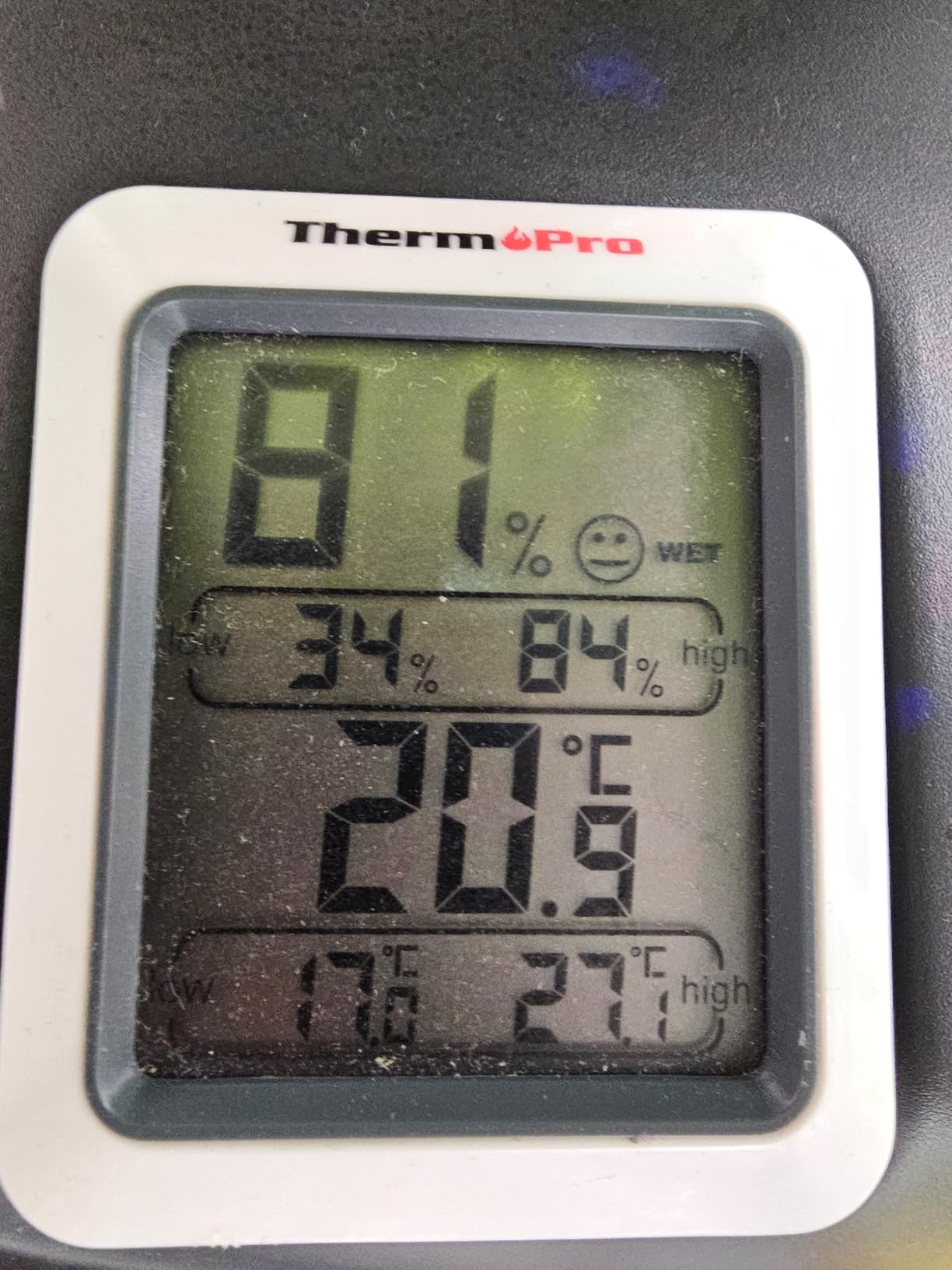 TempPro TP50 termoigrometro digitale Classico 1 pezzo ±1°C
