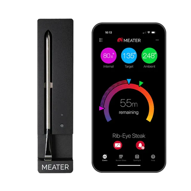 Meater SE termometro carne wireless nero base