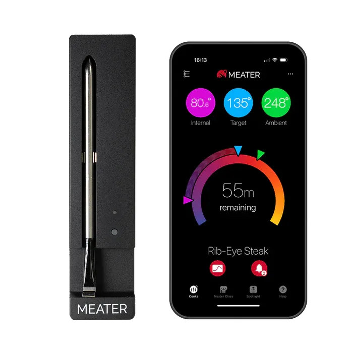 Meater SE termometro carne wireless nero base