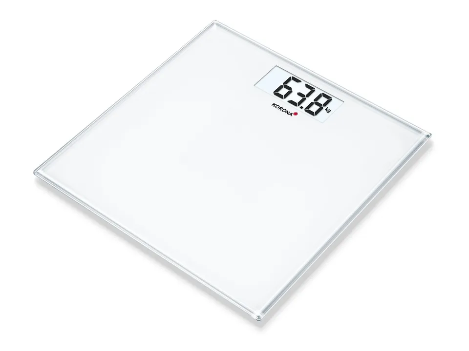 Korona Gwen bilancia pesapersone vetro bianco 150 kg