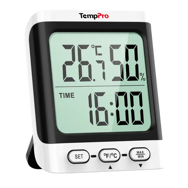 ThermoPro TP152 Termoigrometro Interno Orologio