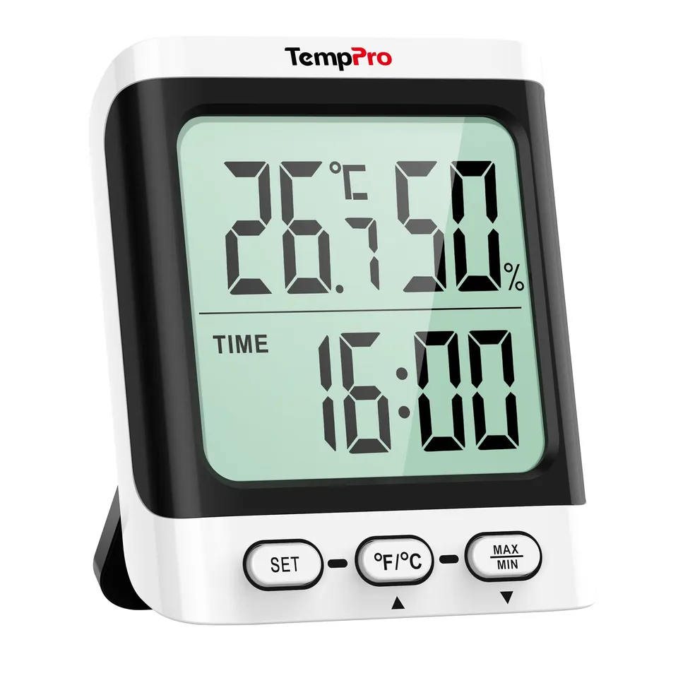 ThermoPro TP152 Termoigrometro Interno Orologio