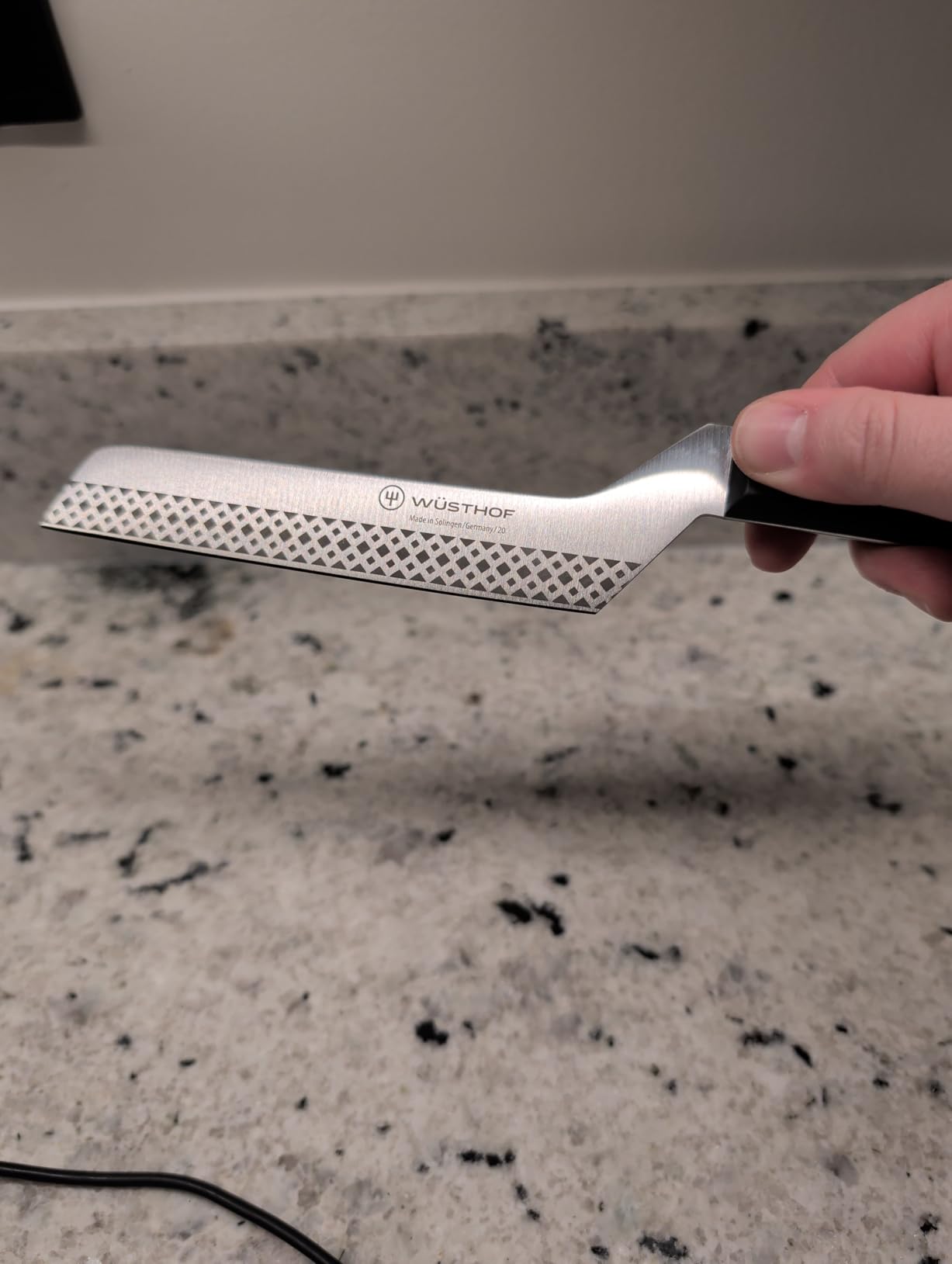 Wüsthof Coltello Formaggio Inox per Paste Dure e Molli