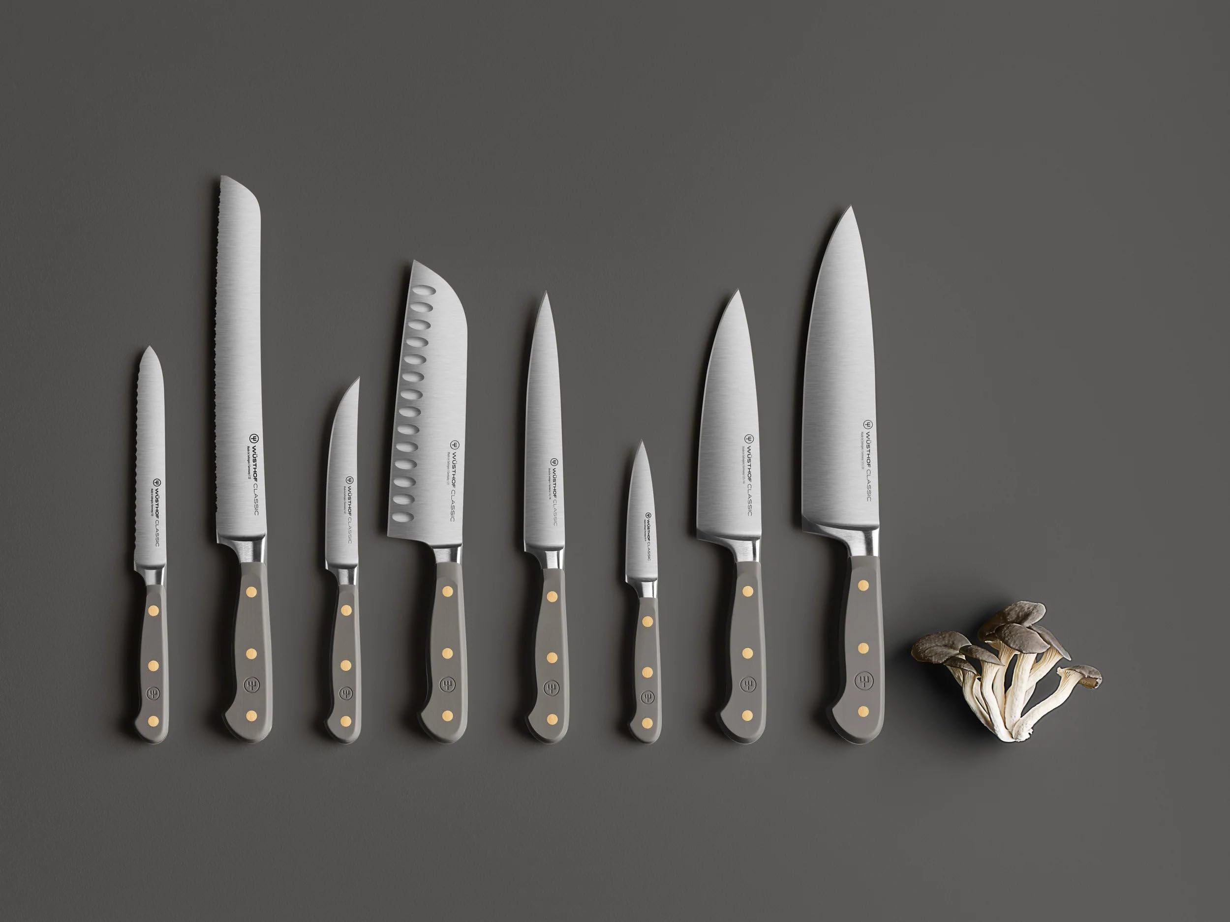 Wusthof Classic Spelucchino 9 cm Velvet Oyster Forgiato