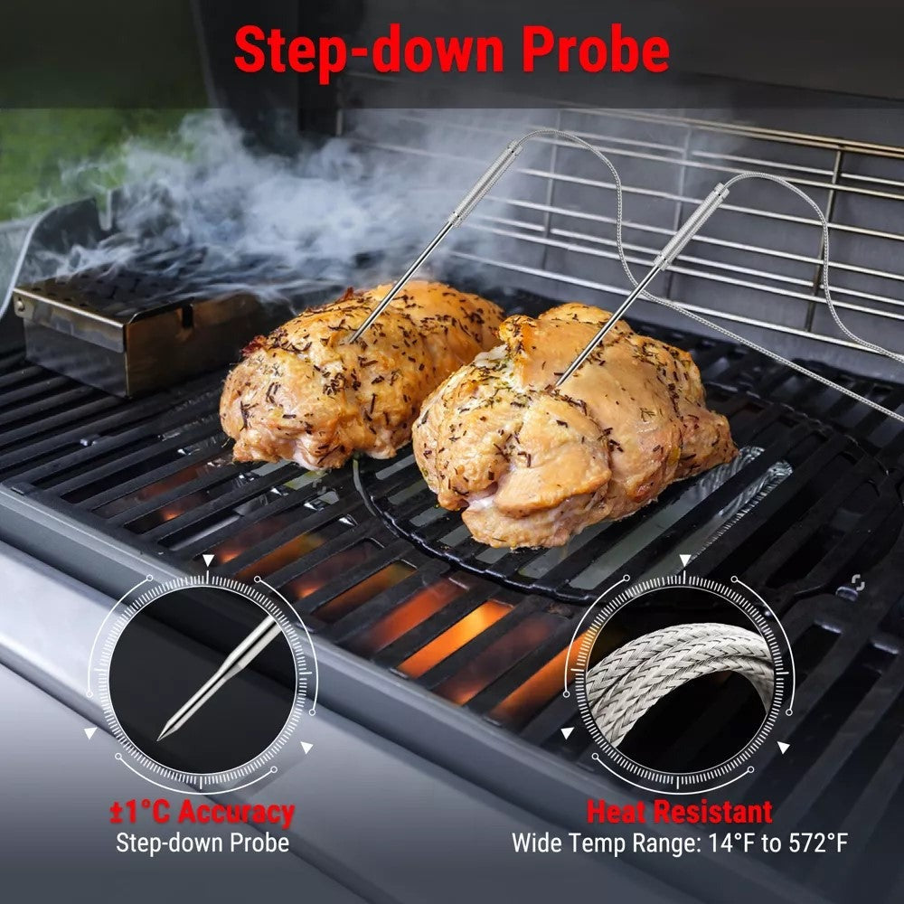TempPro TP08BW Termometro Carne Wireless Doppia Sonda