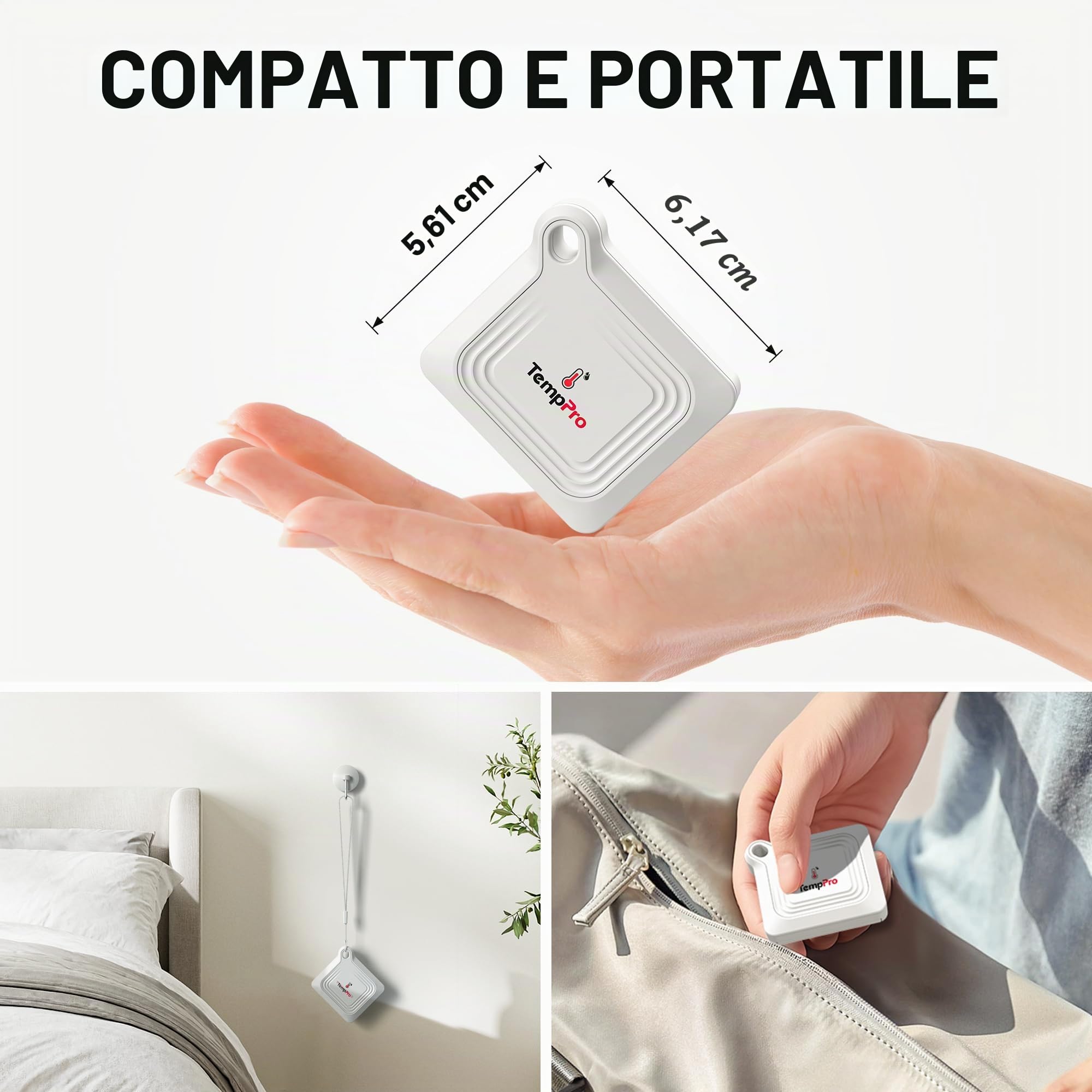 TempPro TP351 termoigrometro bluetooth 1 pezzo 80 m