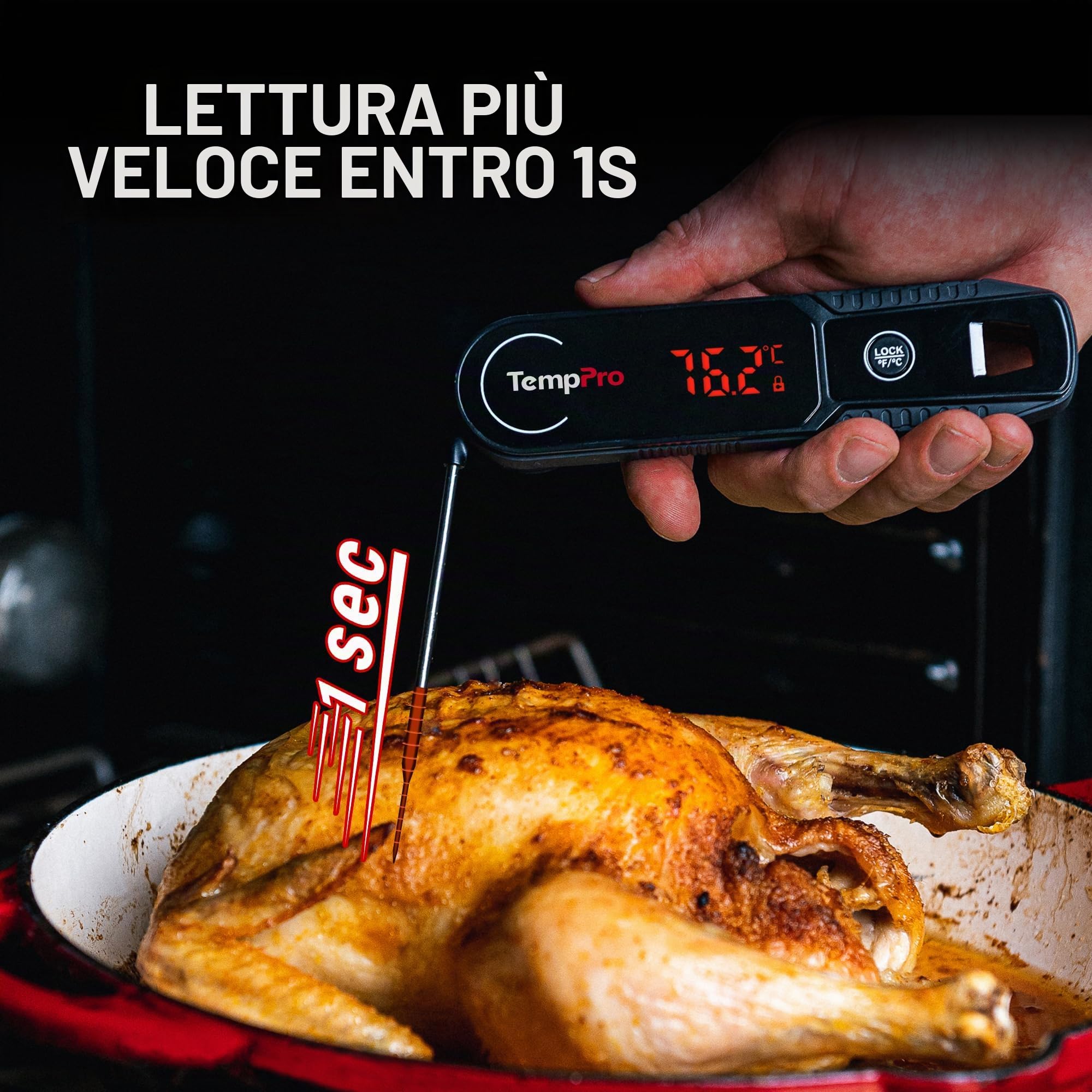 ThermoPro TP622 Termometro Cucina Digitale Sonda