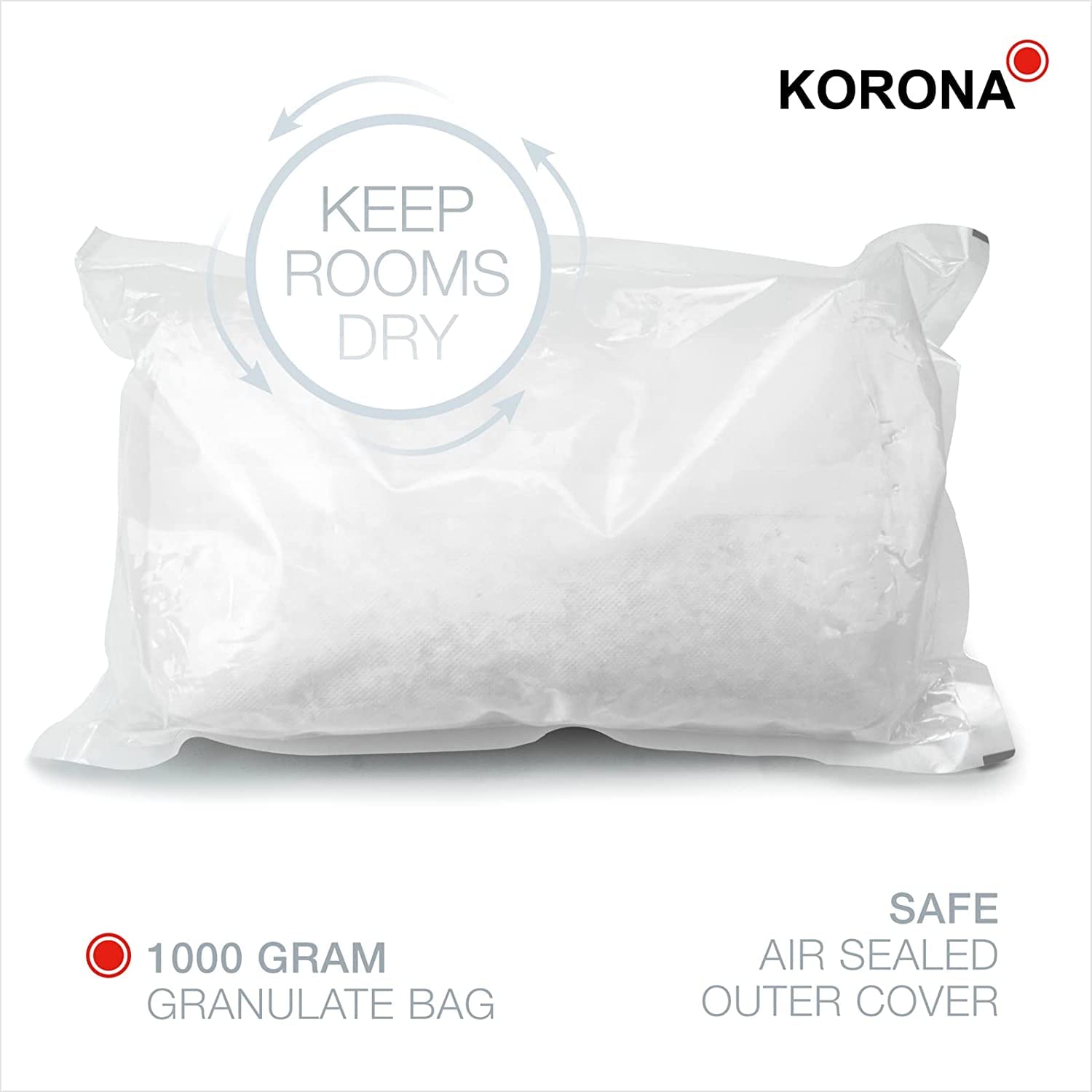 Korona 82160 deumidificatore casa 2 pezzi granuli 1 kg