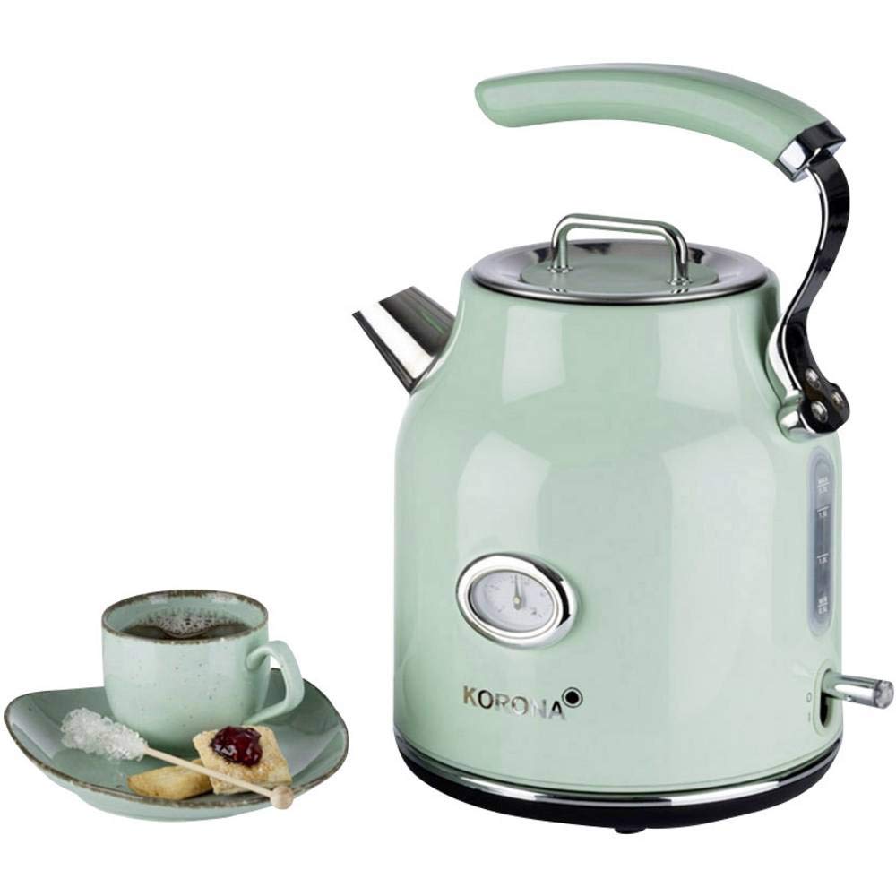 Korona 20666 Bollitore Elettrico Retrò Crema 1,7 L 2200W