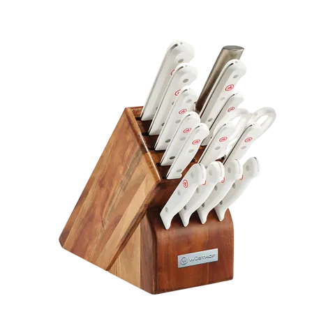 Wüsthof Gourmet White blocco coltelli 18 pezzi