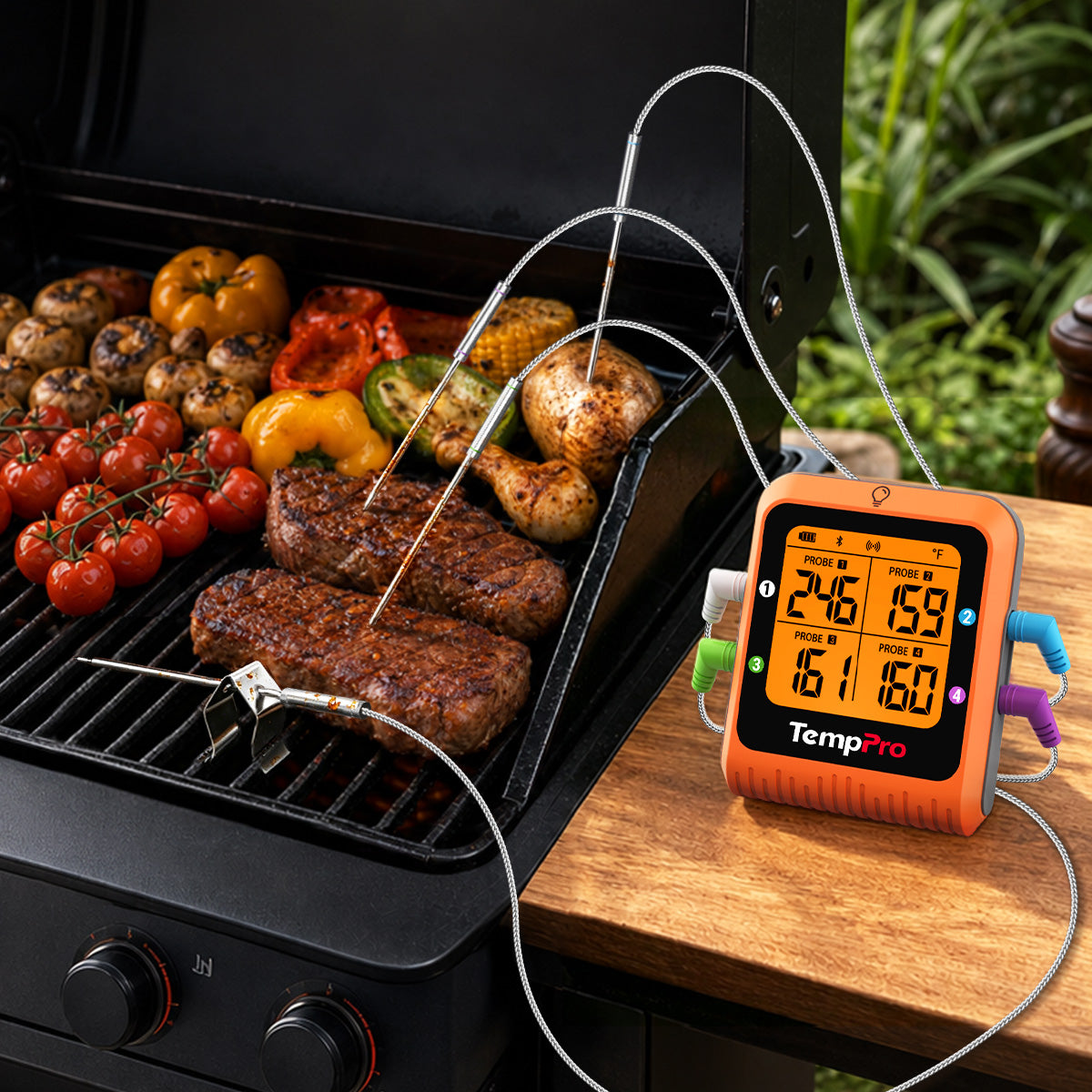 TempPro TempSync Pro TP930 Termometro Carne Wireless 4 Sonde