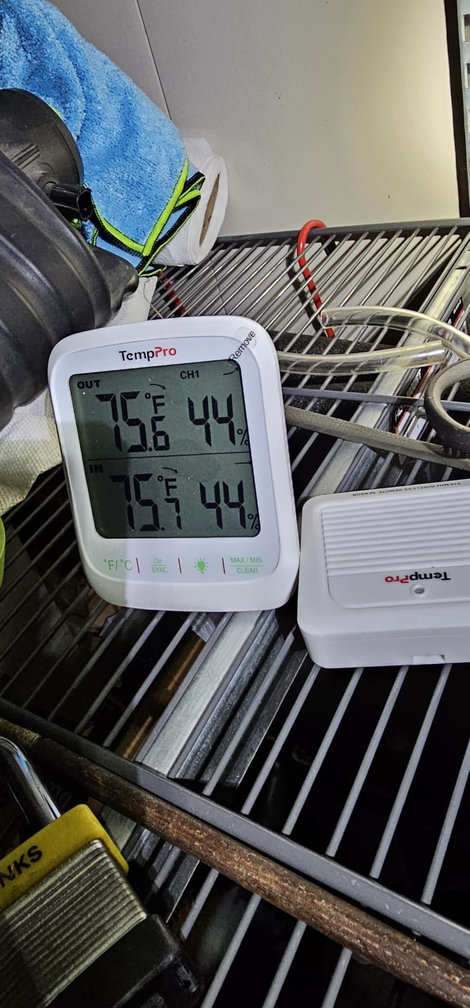 TempPro TempAir Plus TP260B Termoigrometro Wireless Display
