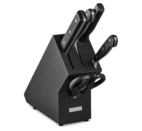 Wusthof Classic Blocco Coltelli 5 Pezzi Frassino Nero