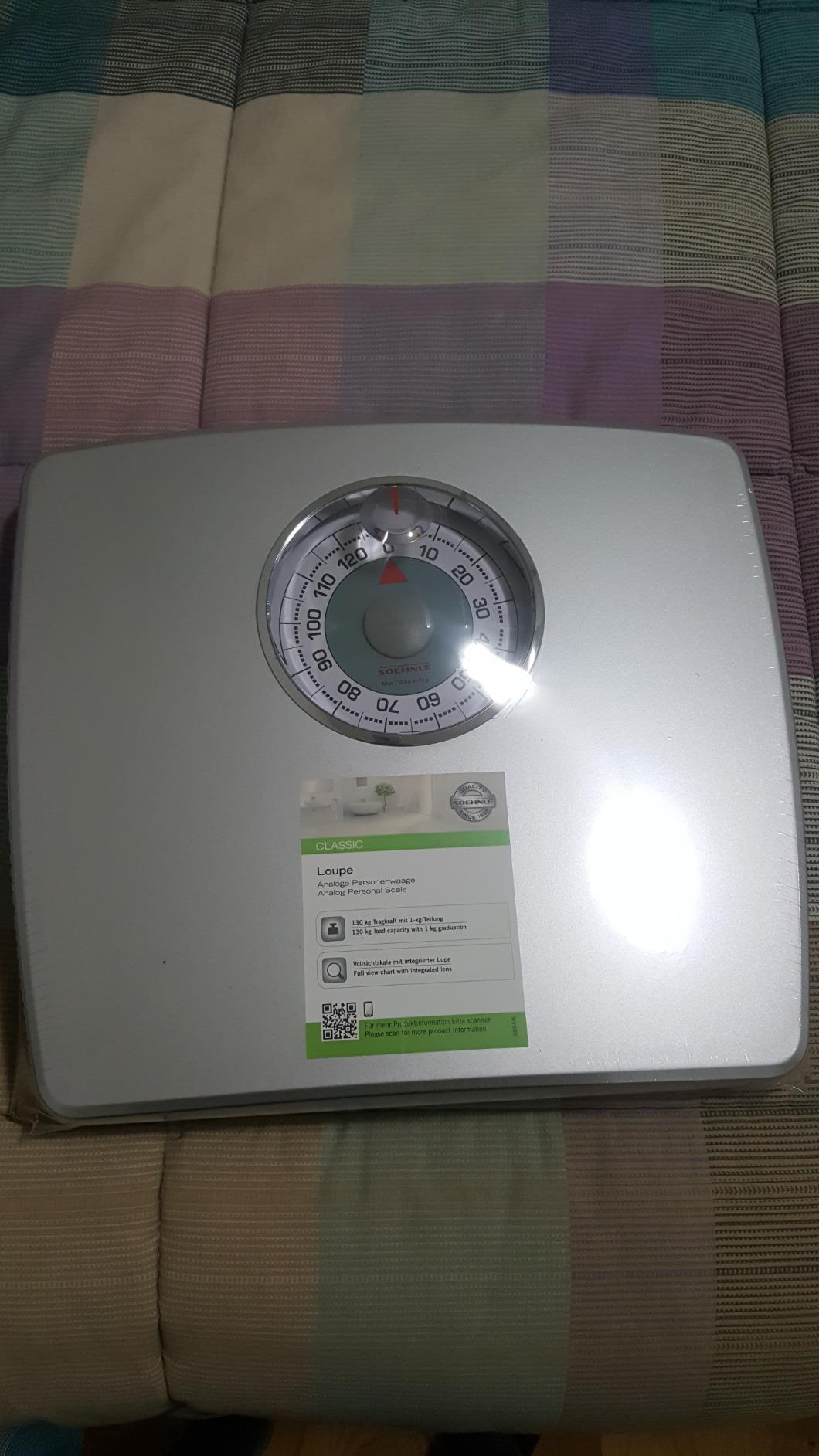 Soehnle 61352 Loupe Bilancia Meccanica Grigia 130kg