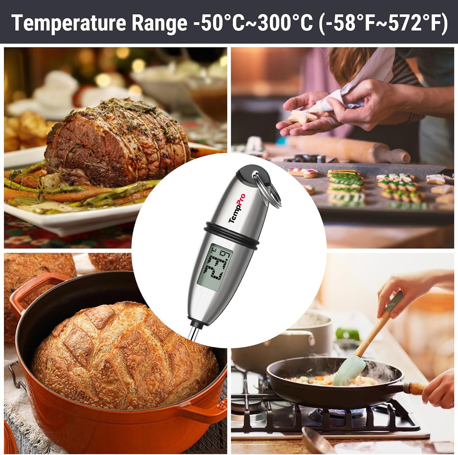 ThermoPro TempPro TP02S Termometro Carne Istantaneo