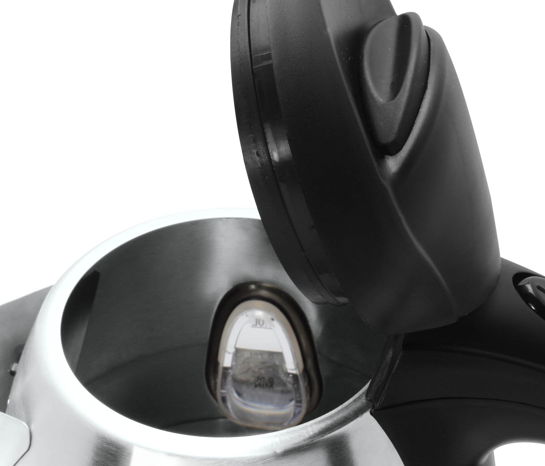 Korona 20303 Bollitore Elettrico 1 L Nero Acciaio