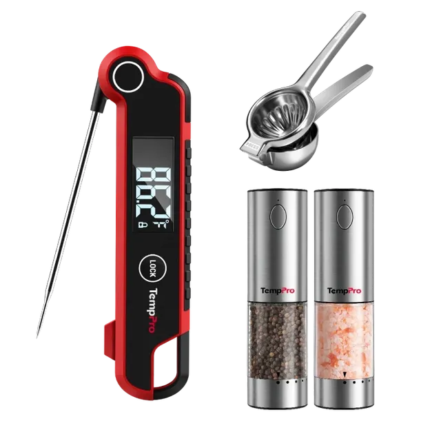 TempPro TP620 ALS150 termometro carne kit macinaspezie