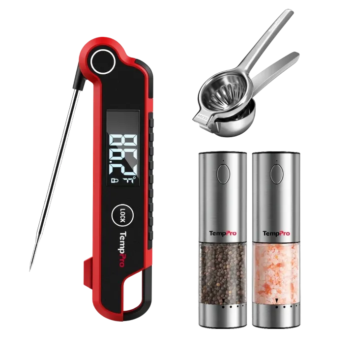 TempPro TP620 ALS150 termometro carne kit macinaspezie