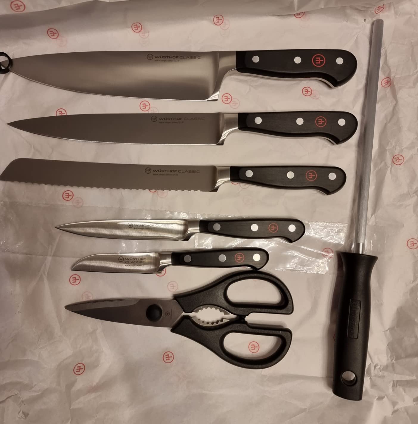 Wüsthof Classic blocco coltelli 7 pezzi faggio
