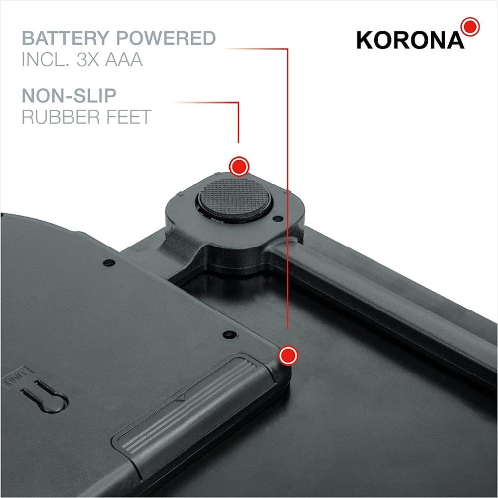 Korona Cora 73250 bilancia pesapersone 180 kg display XXL