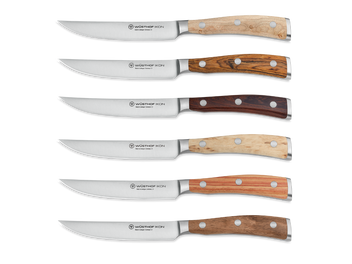 Wusthof Ikon Set Coltelli Bistecca 6 Pz Legno