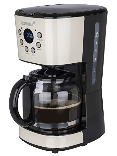 Korona 10666 macchina caffè filtro crema 1,5 L timer