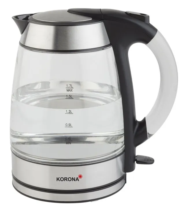 Korona 20600 bollitore elettrico 1,7 L nero 2000 W