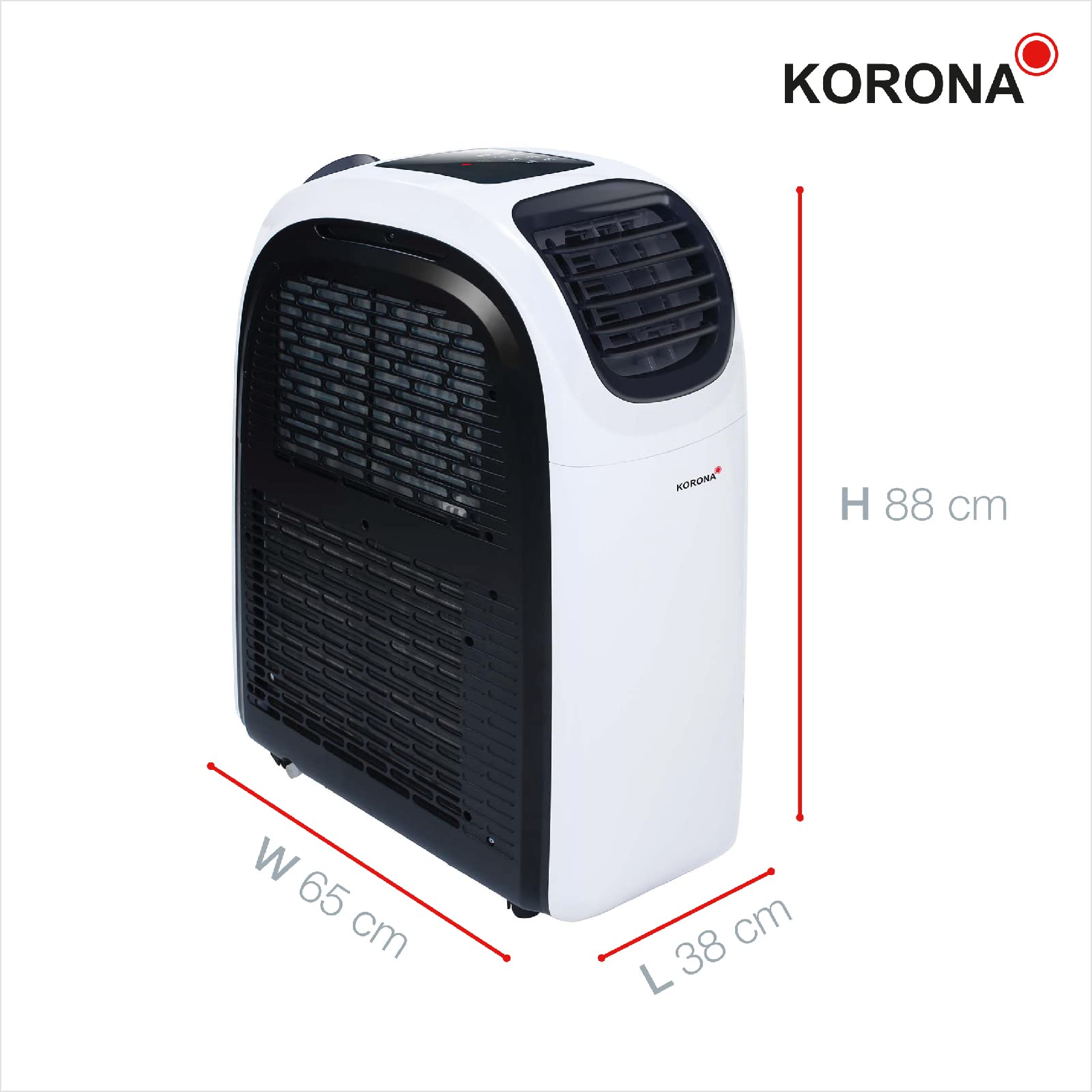 Korona Iceberg 82002 Climatizzatore Portatile 12000 BTU 6in1