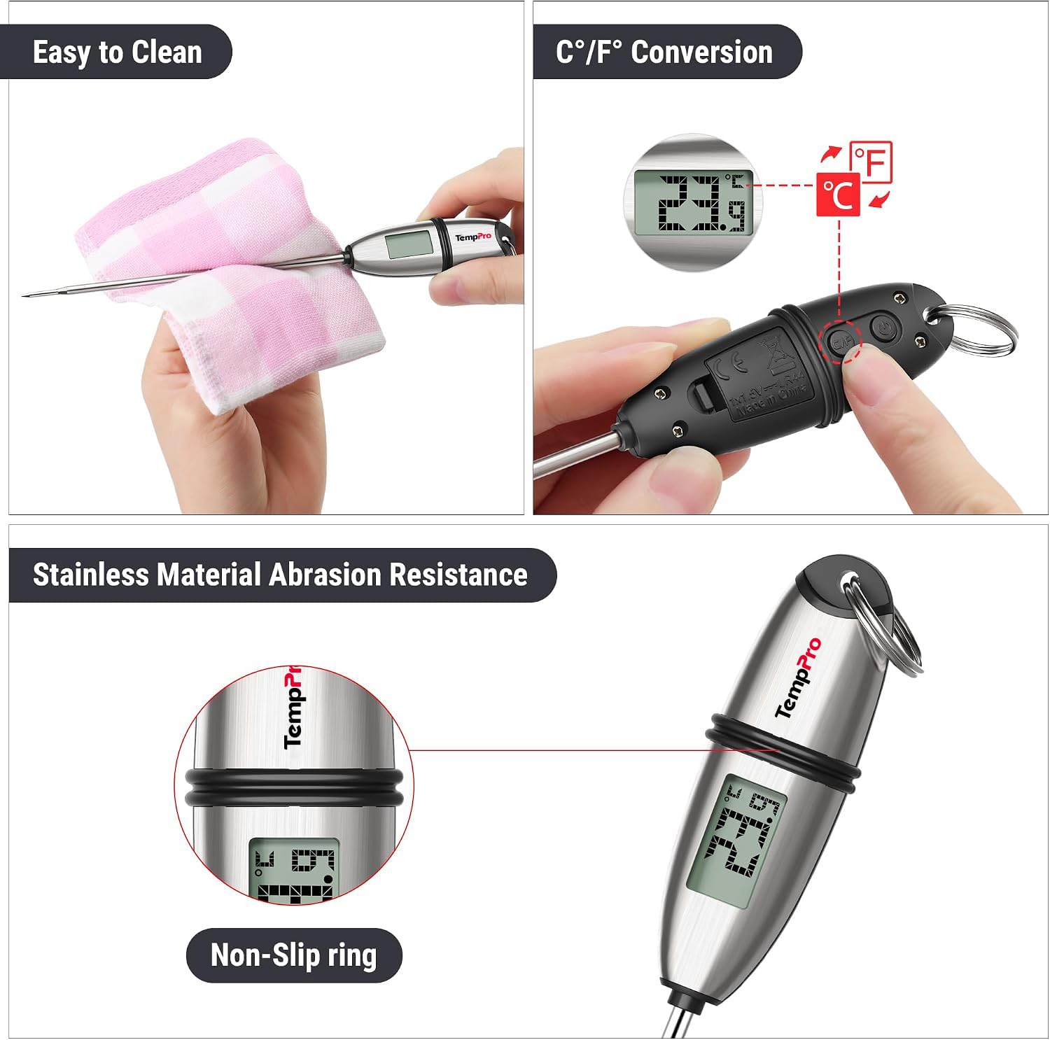 ThermoPro TempPro TP02S Termometro Carne Istantaneo
