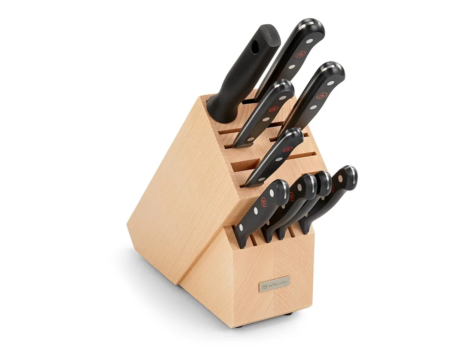 Wusthof Gourmet Blocco Coltelli 9 Pezzi Faggio