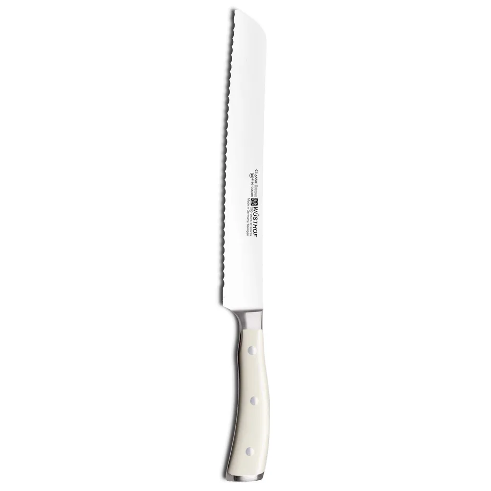 Wüsthof Classic Ikon Crème Coltello Pane 23 cm Crema