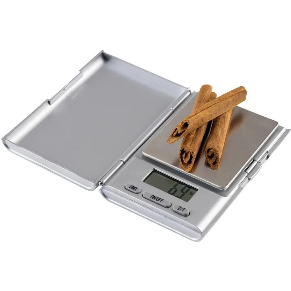 Korona Anja bilancia tascabile 500 g argento