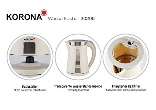 Korona 20205 bollitore elettrico 1,7 L grigio 2200 W