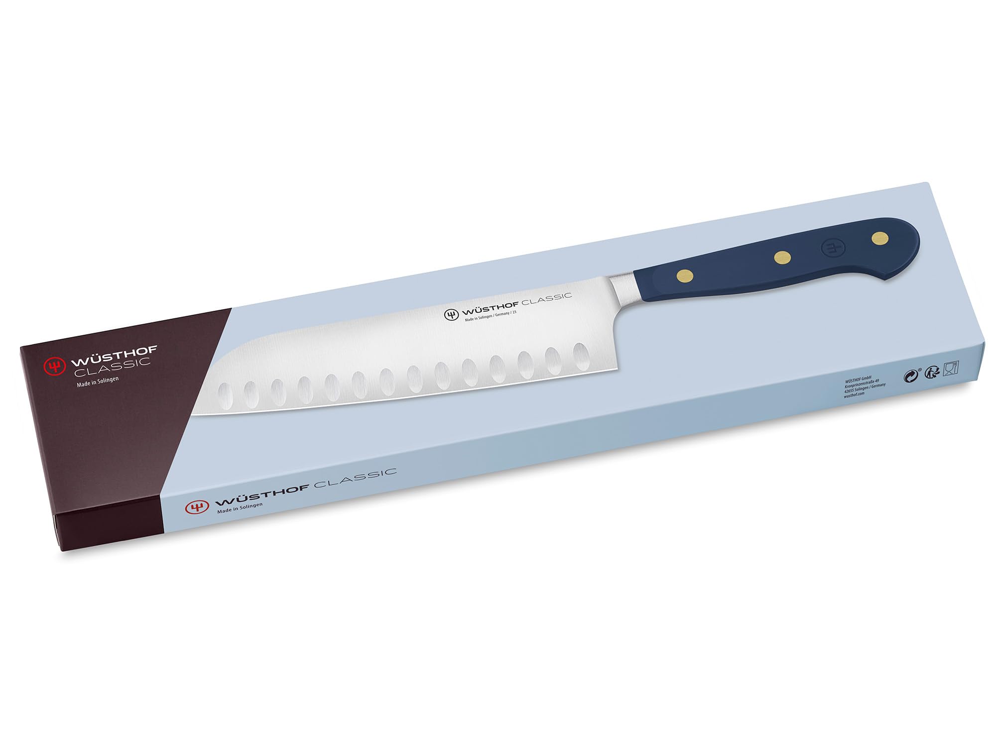 Wusthof Classic Santoku 17 cm Wild Blueberry mirtillo