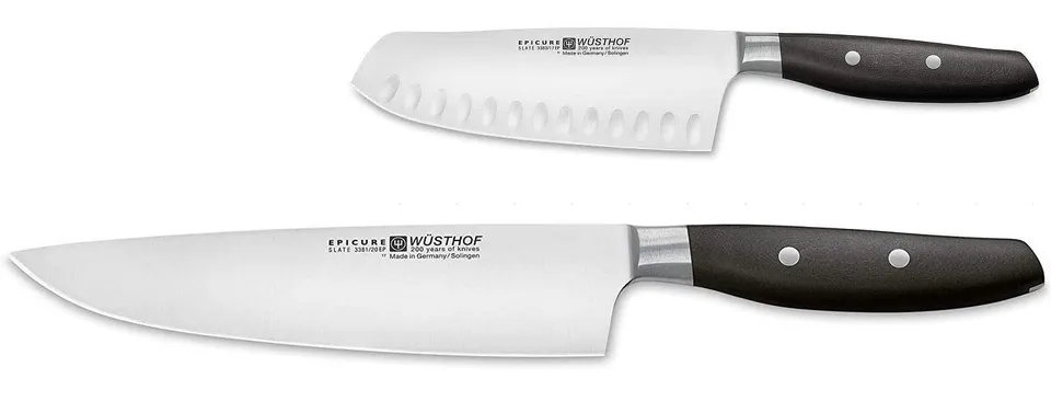 Wüsthof Epicure Slate set 2 coltelli chef 20+17 cm