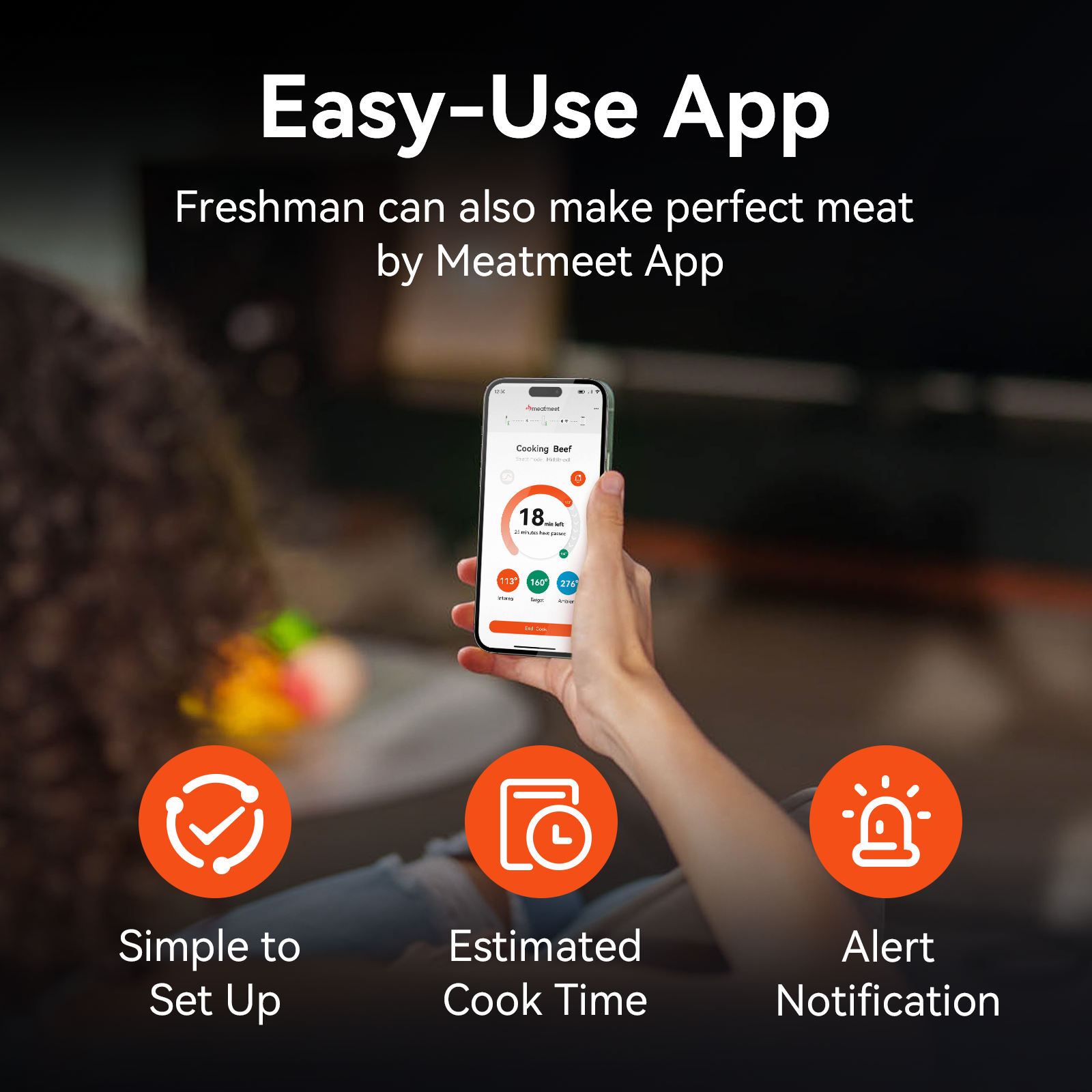 Meatmeet Pro termometro carne WiFi Bluetooth wireless