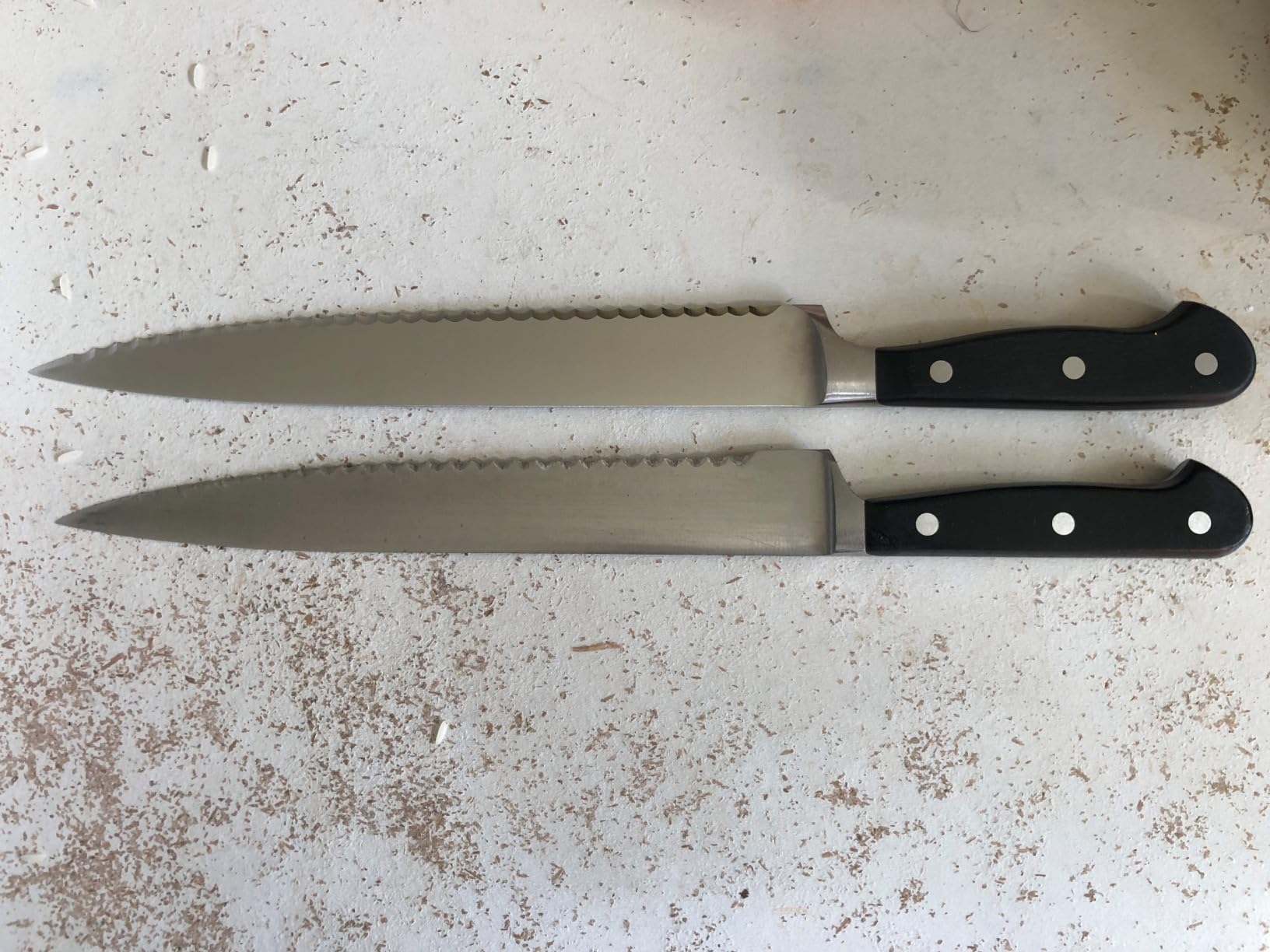 Wüsthof Classic coltello prosciutto 23 cm lama ondulata