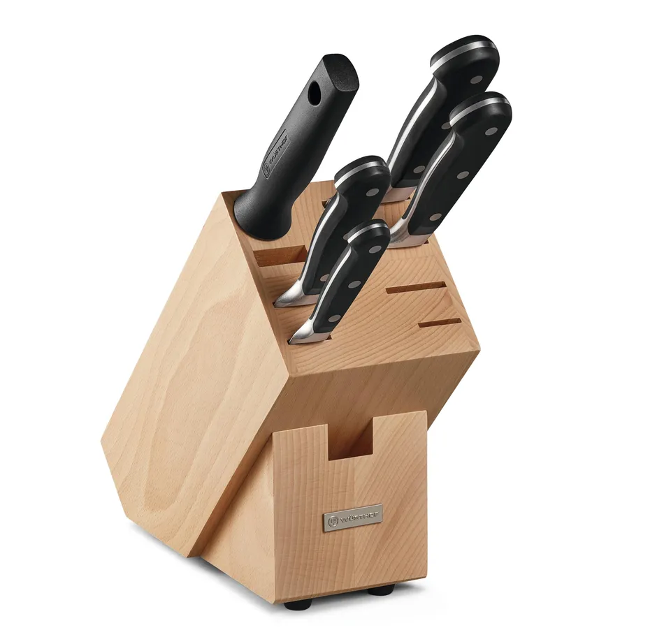 Wusthof Classic Set Coltelli Blocco 5 Pezzi Forgiati