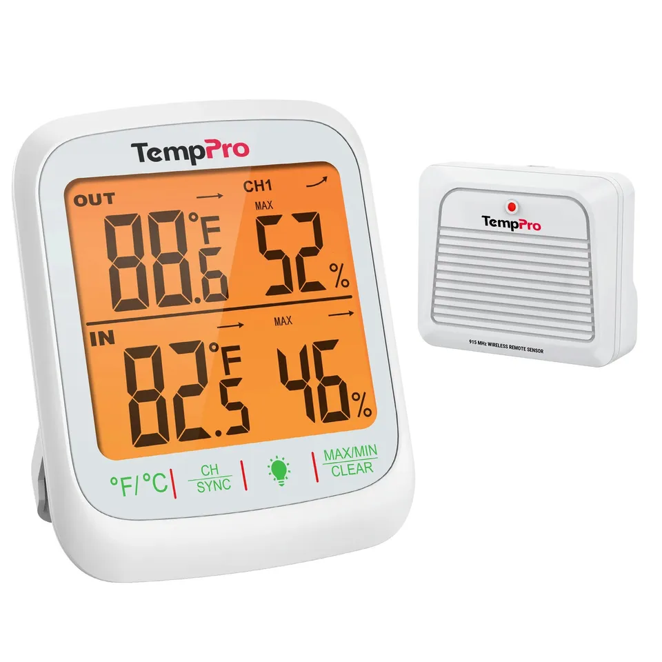 TempPro TempAir Plus TP260B Termoigrometro Wireless Display
