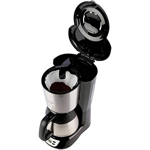 Korona 10332 macchina caffè combi 0,9 L 7 tazze nero acciaio