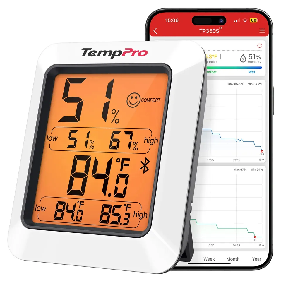 TempPro TempAir ELITE TP350 Termoigrometro Bluetooth