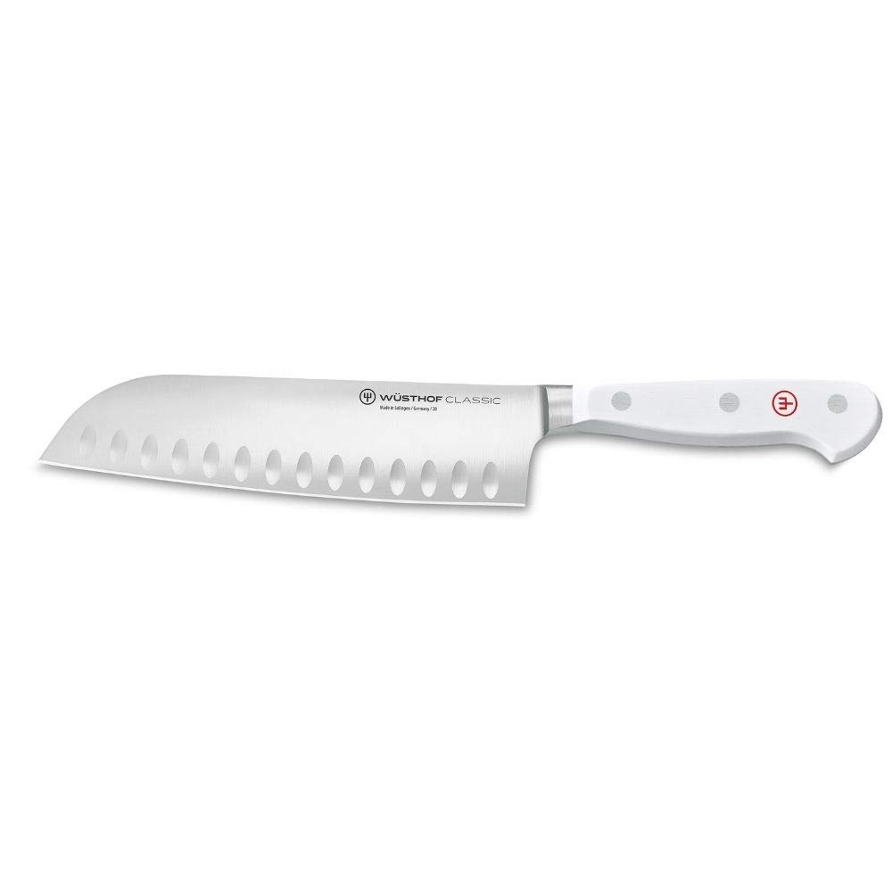 Wüsthof Classic Santoku 17 cm Alveolato Nero