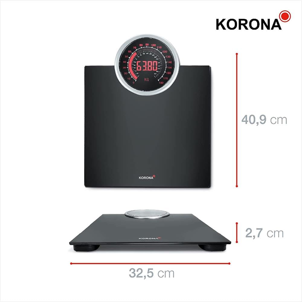 Korona Cora 73250 bilancia pesapersone 180 kg display XXL