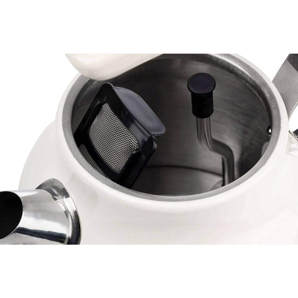 Korona 20666 Bollitore Elettrico Retrò Crema 1,7 L 2200W