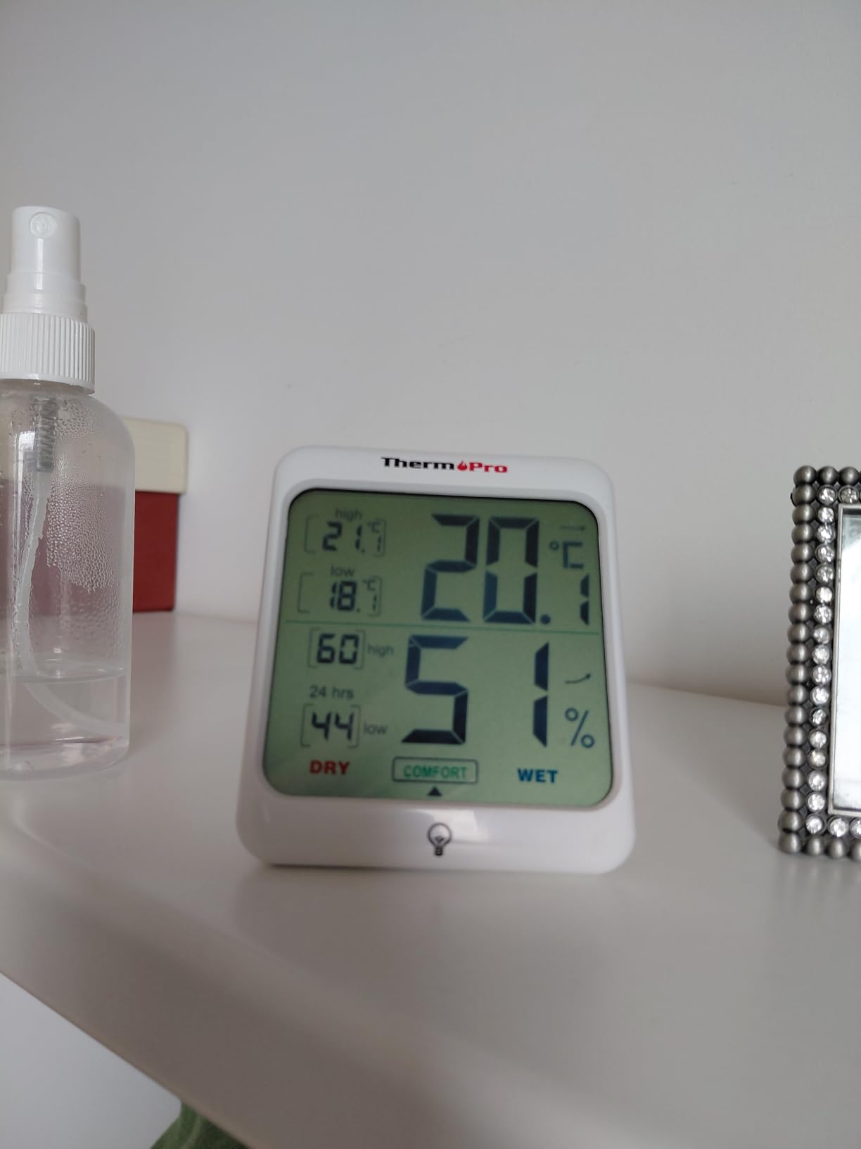ThermoPro TP53 Termoigrometro Interno Retroilluminato