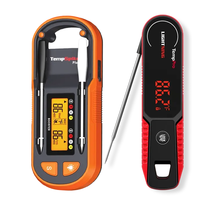 TempPro Twin TempSpike Plus TP972 + TP622W Termometri Carne Pack