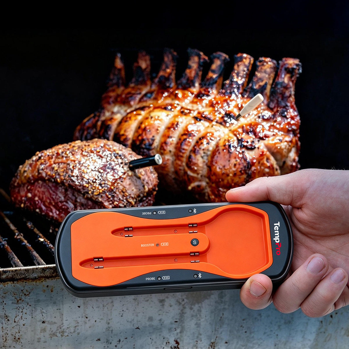 TempPro Twin TempSpike TP963 termometro carne doppia sonda
