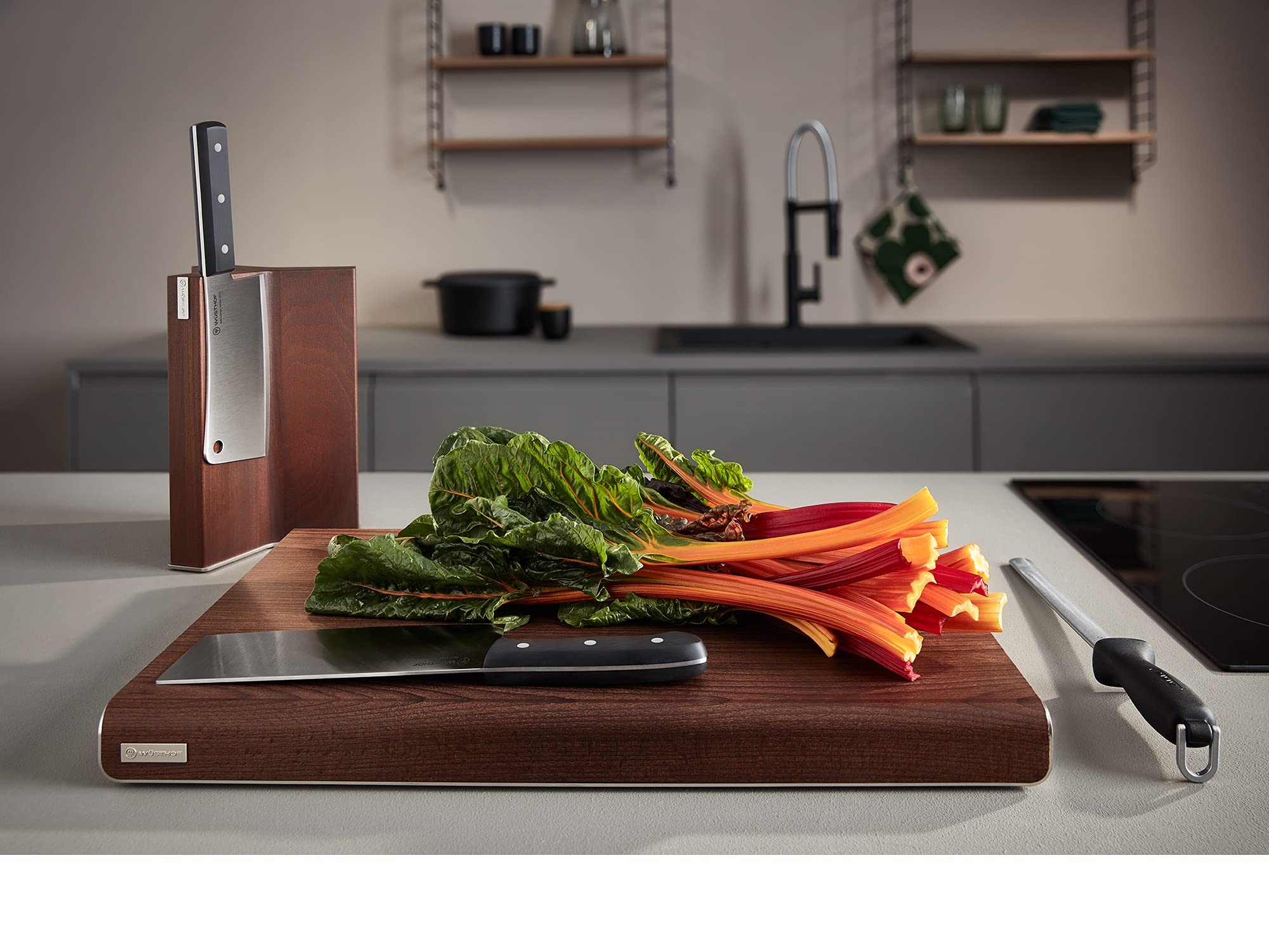 Wüsthof Set 2 Coltelli Cinesi Chef 18+16 cm